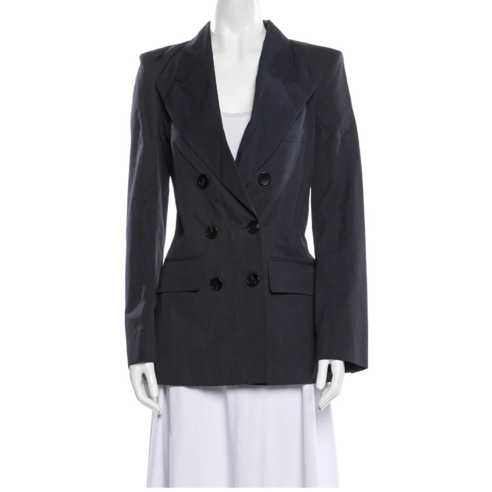 Etoile Isabel Marant Navy Double-Breasted Blazer